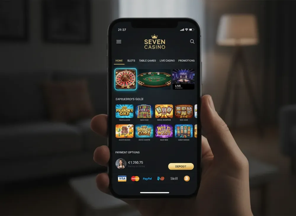 Seven casino app für mobiles Spielen im Überblick